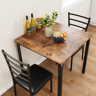 Black Brown Kitchen Dining Room Sets You ll Love Wayfair